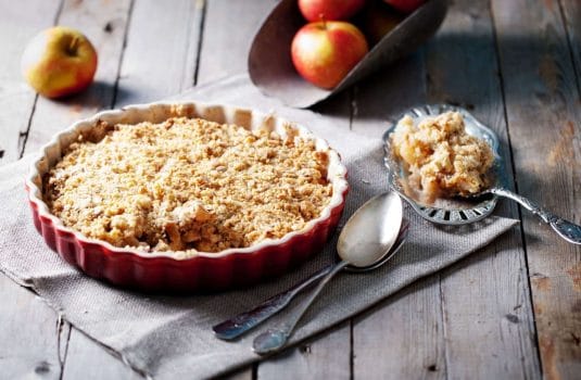 crumble aux pommes