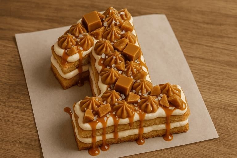 Number cake caramel : la recette facile et gourmande à tester en 2025
