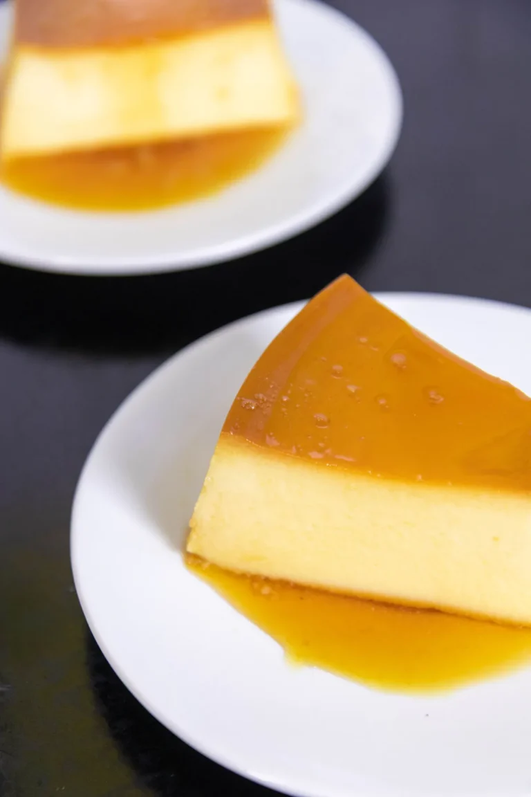 Combien de temps conserver un flan aux œufs maison au réfrigérateur ?